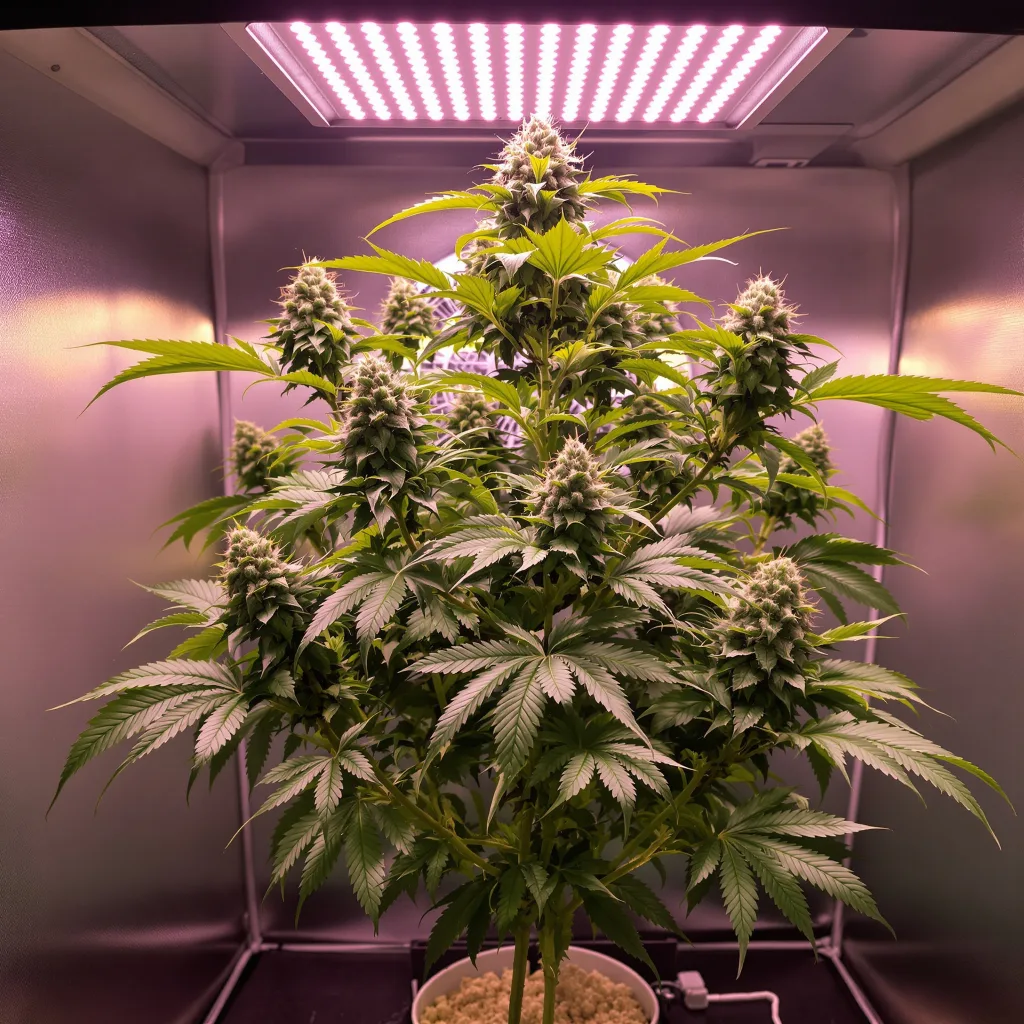 Plante de cannabis Banana Candy en floraison — 90-130 cm féminisée