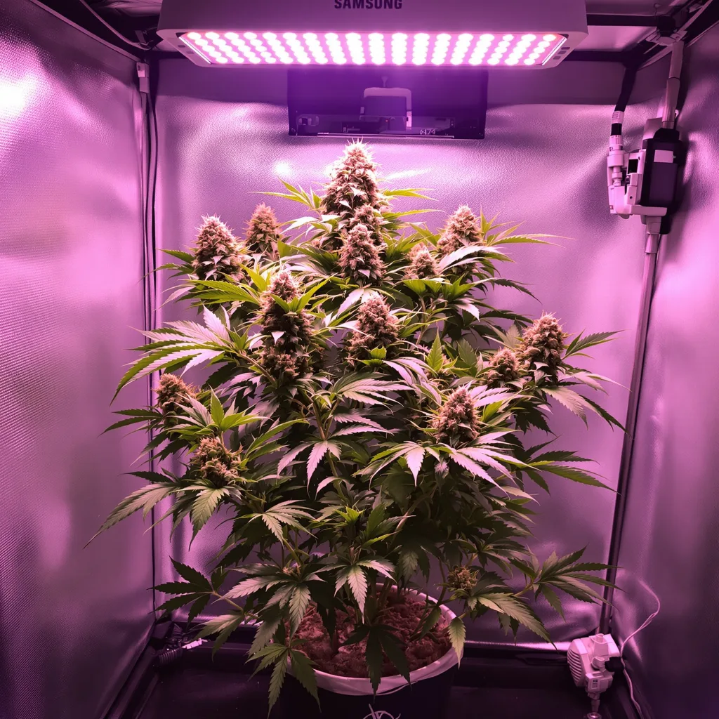 Plante de cannabis Banana Cream OG en floraison — 90-130 cm féminisée