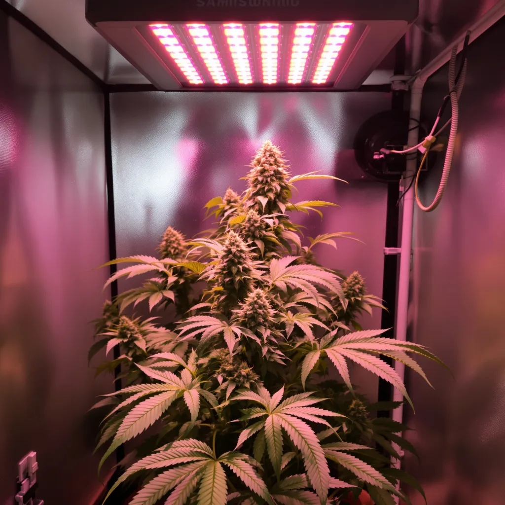 Plante de cannabis Banana Diesel en floraison — 90-130 cm féminisée