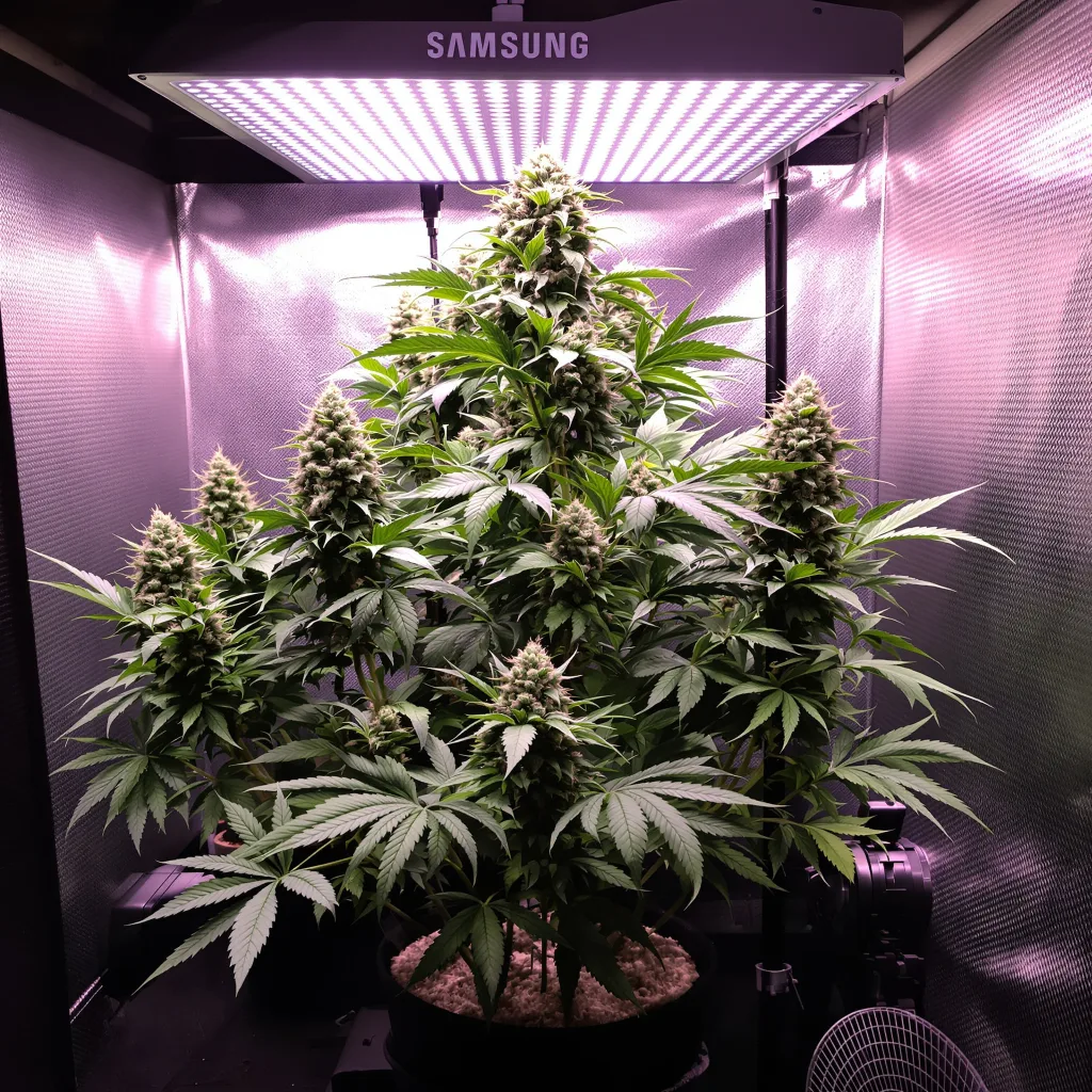 Plante de cannabis Banana OG en floraison — 60-100 cm autofloraison