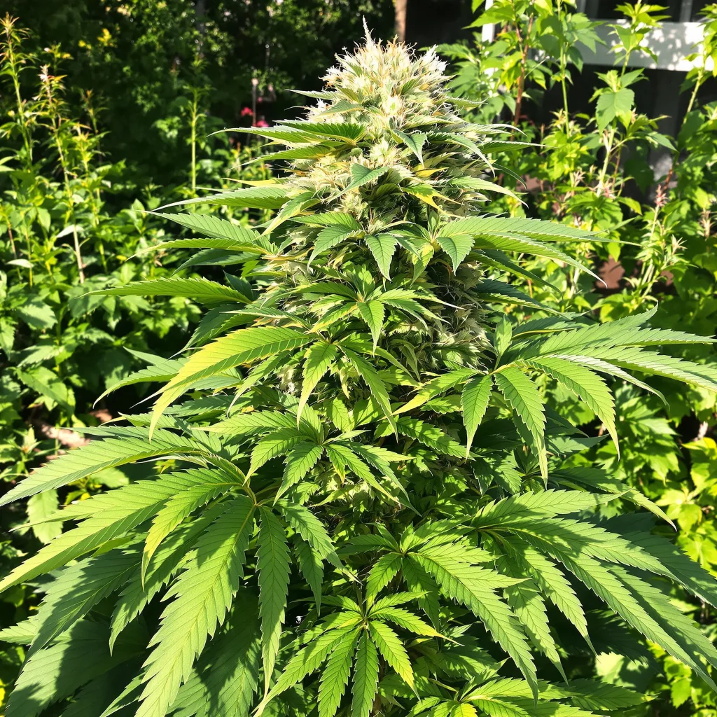 Barbara Bud 69% indica / 31% sativa — fleur avec trichomes visibles