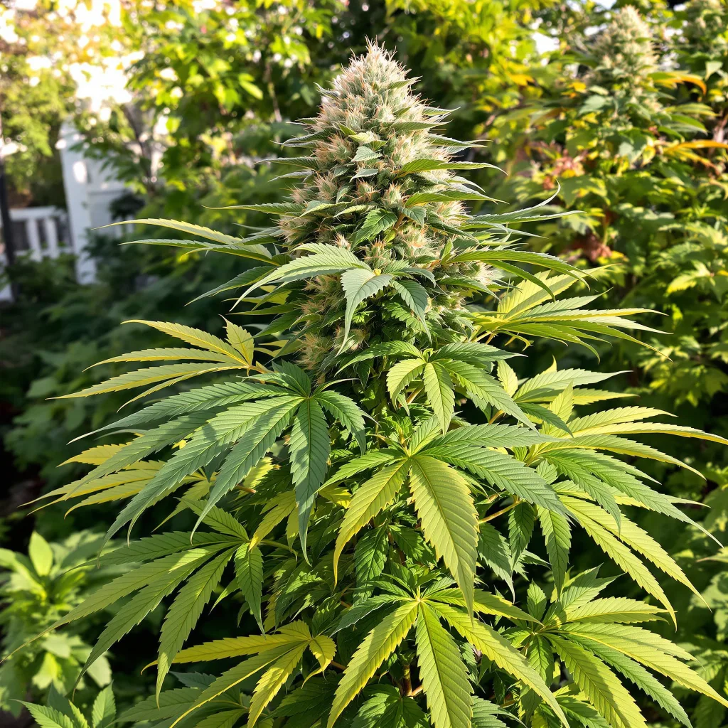 Batman OG 84% indica / 16% sativa — fleur avec trichomes visibles