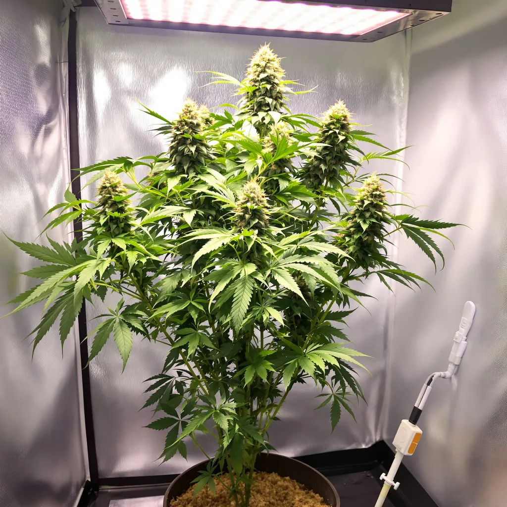 Plante de cannabis Berry Noir en floraison — 90-130 cm féminisée