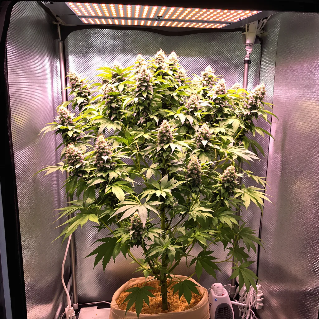 Plante de cannabis Big Band en floraison — 120-180 cm féminisée