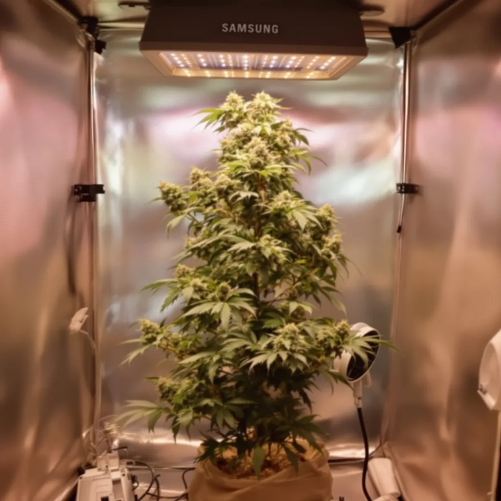 Plante de cannabis Big Bang en floraison — 120-180 cm féminisée