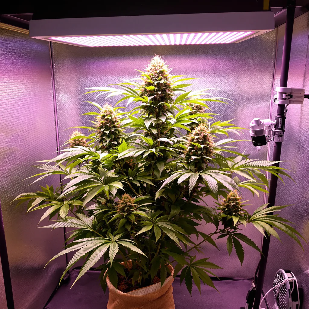 Plante de cannabis Big Bud en floraison — 90-130 cm féminisée