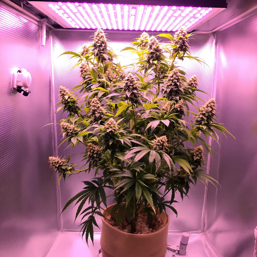 Plante de cannabis Big Buddha Cheese en floraison — 120-180 cm féminisée