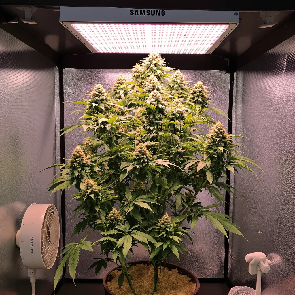 Plante de cannabis Big Kush en floraison — 120-180 cm féminisée