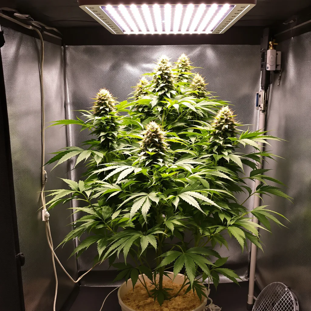Plante de cannabis Black Demon OG en floraison — 90-130 cm féminisée