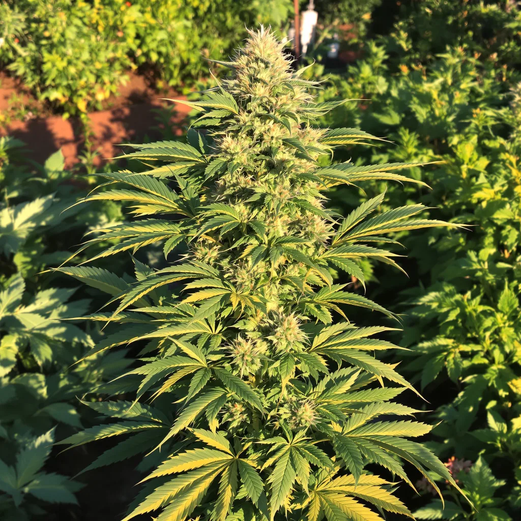 Black Rose 73% indica / 27% sativa — fleur avec trichomes visibles