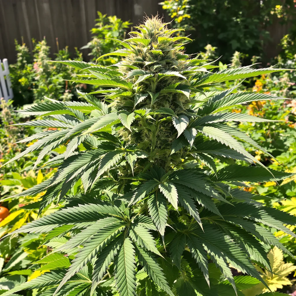 Black Widow 86% indica / 14% sativa — fleur avec trichomes visibles