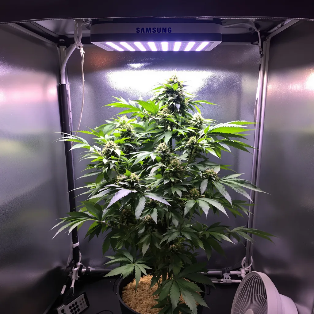 Plante de cannabis Blackberry en floraison — 90-130 cm féminisée
