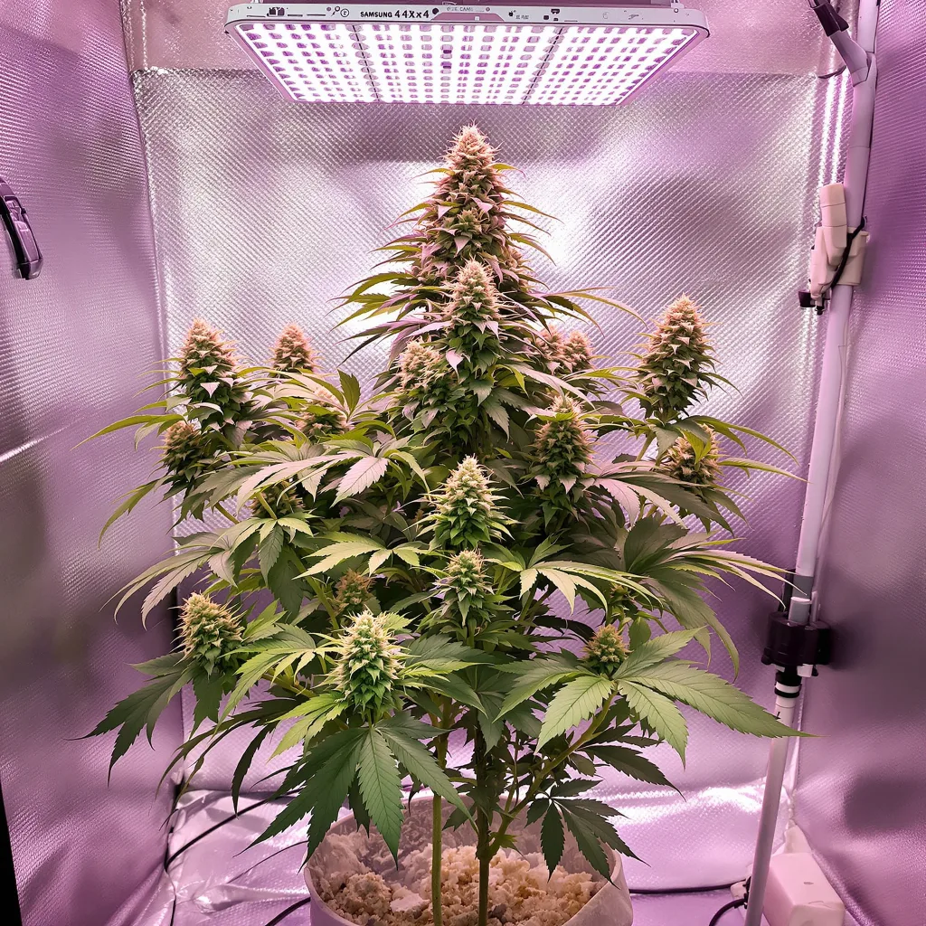 Plante de cannabis Blackberry Hashplant en floraison — 90-130 cm féminisée