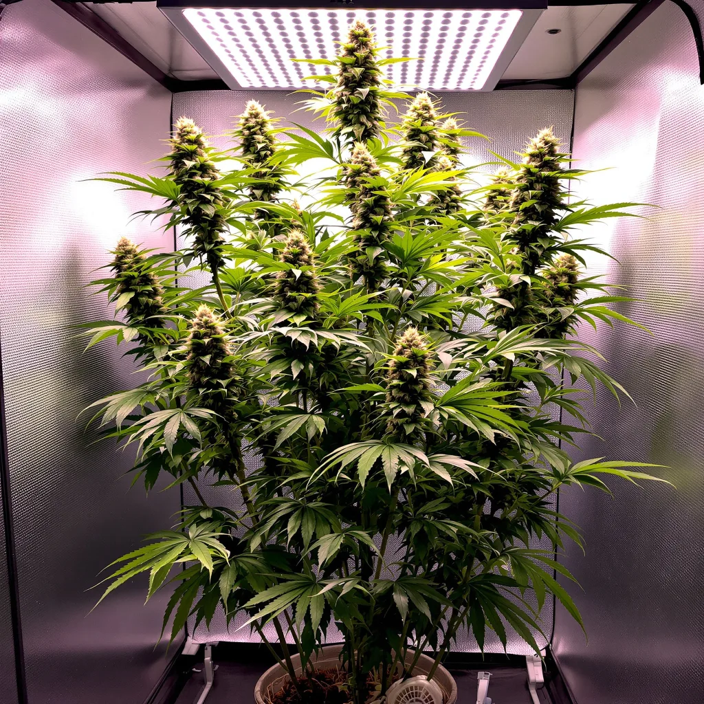 Plante de cannabis Blob OG en floraison — 150-200 cm féminisée