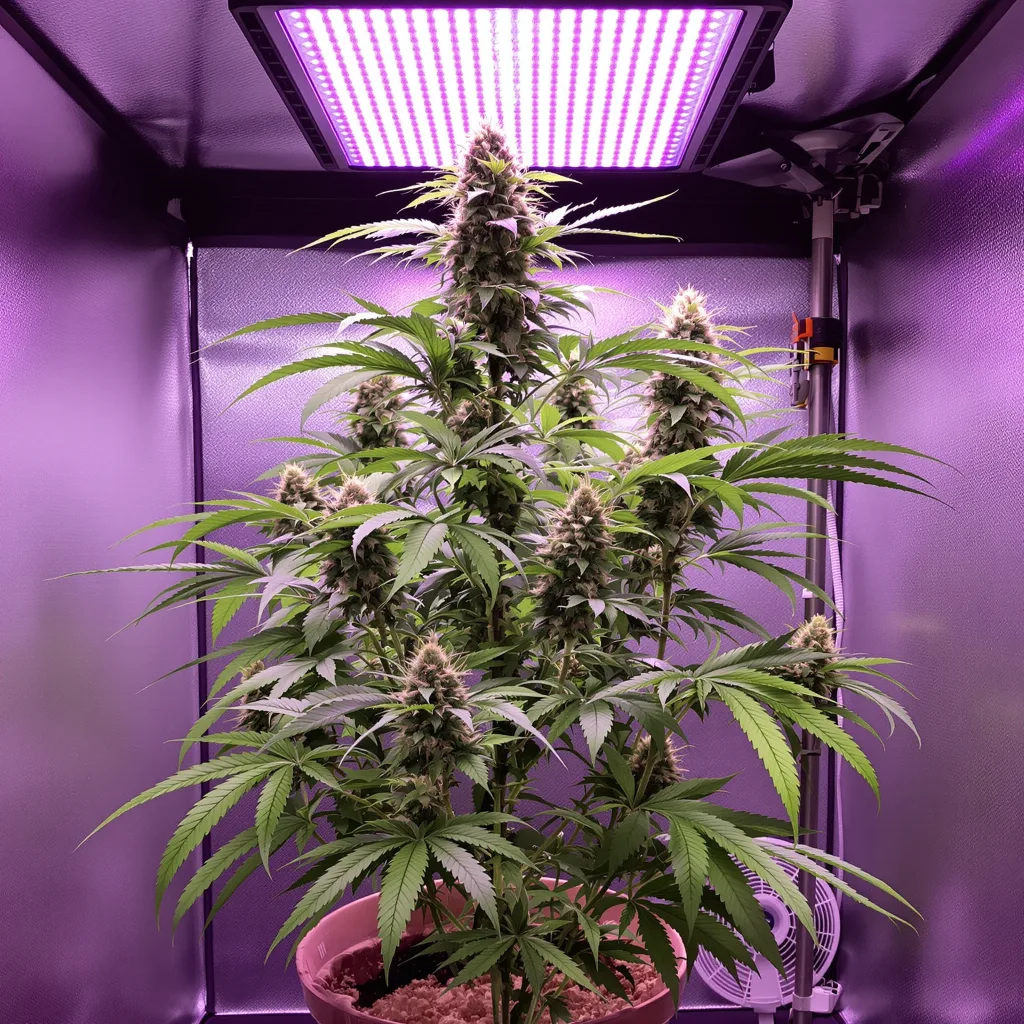 Plante de cannabis Blue Amnesia en floraison — 60-100 cm autofloraison