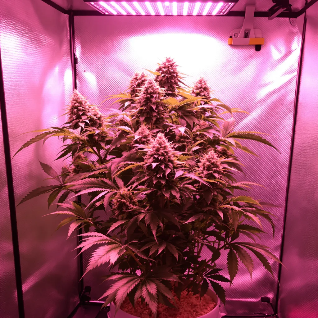 Plante de cannabis Blue Buddha en floraison — 90-130 cm féminisée