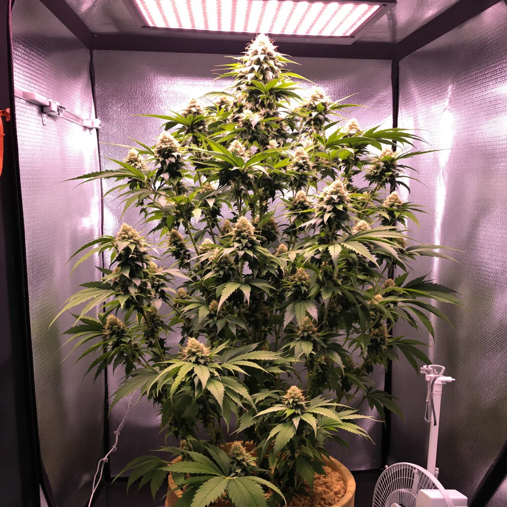 Plante de cannabis Blue Cinex en floraison — 150-200 cm féminisée