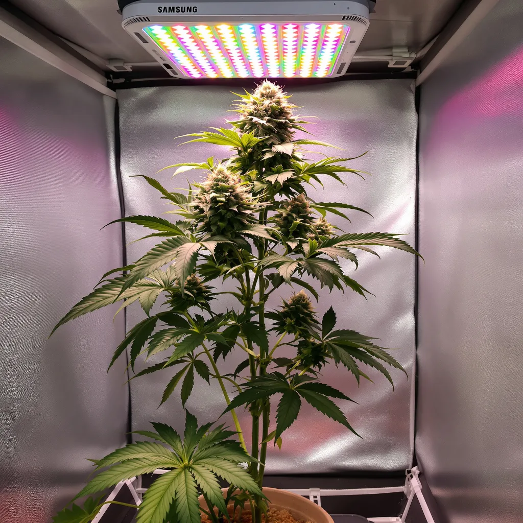 Plante de cannabis Blue Crack en floraison — 90-130 cm féminisée