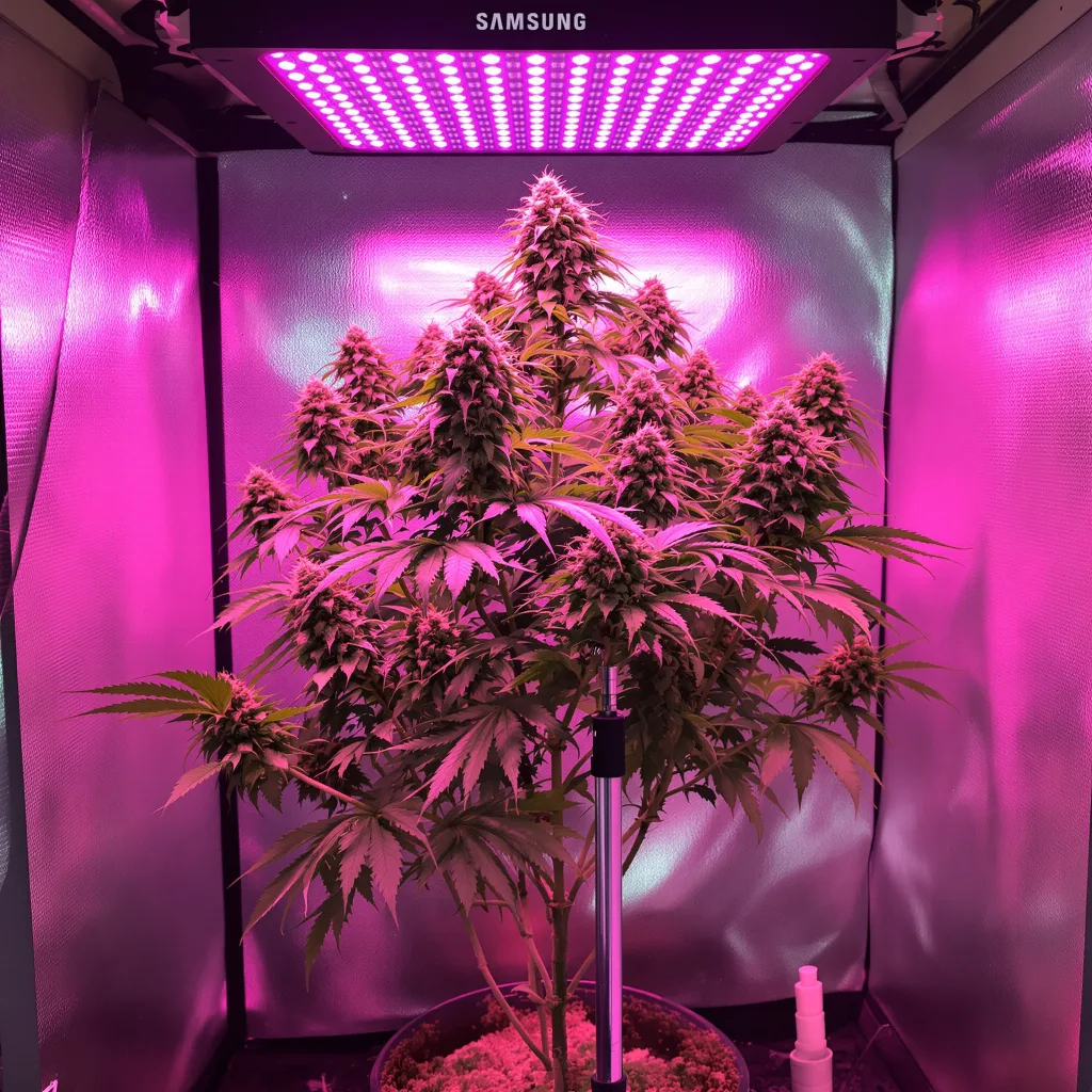 Plante de cannabis Blue Dragon en floraison — 120-180 cm féminisée
