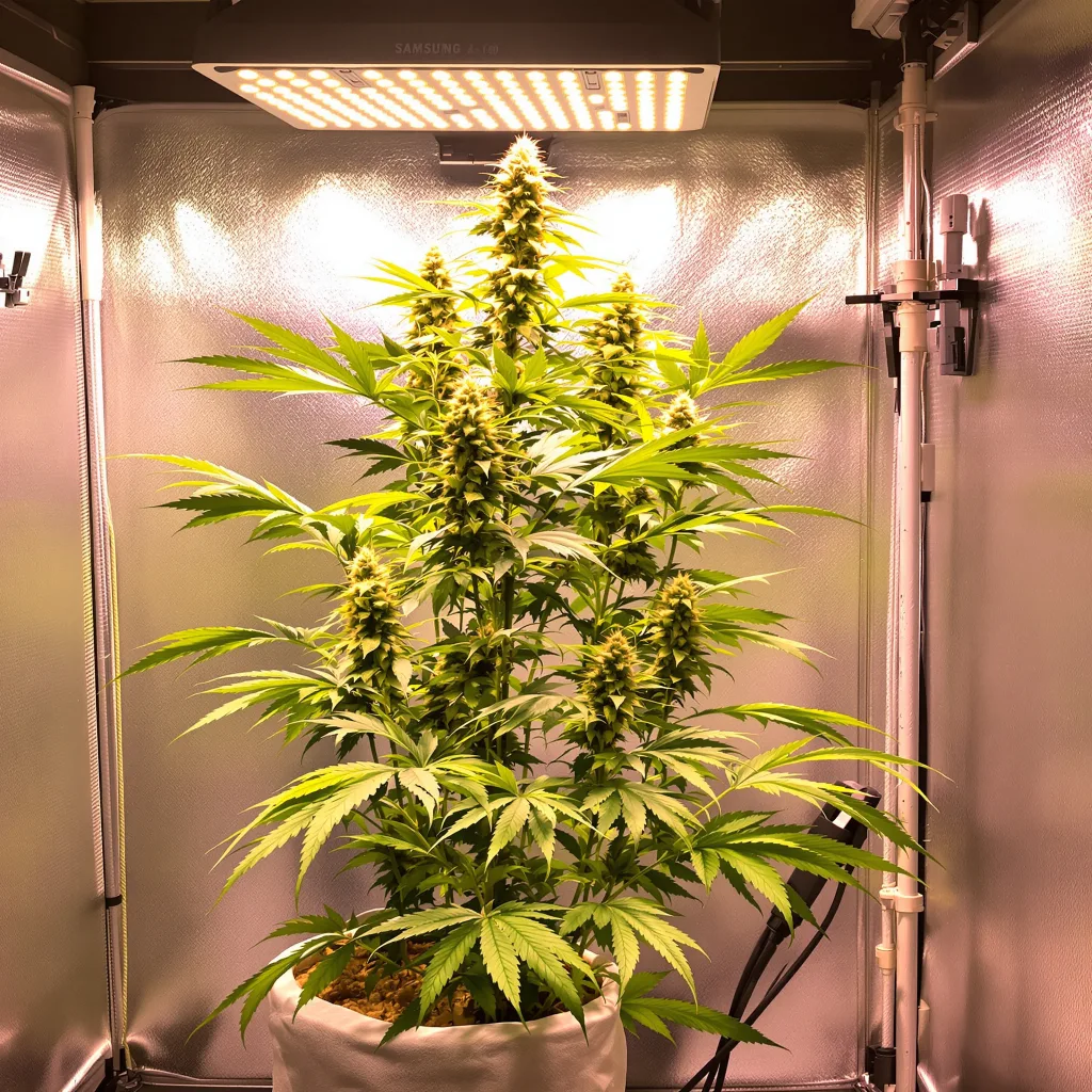 Plante de cannabis Blue Dream en floraison — 150-200 cm féminisée