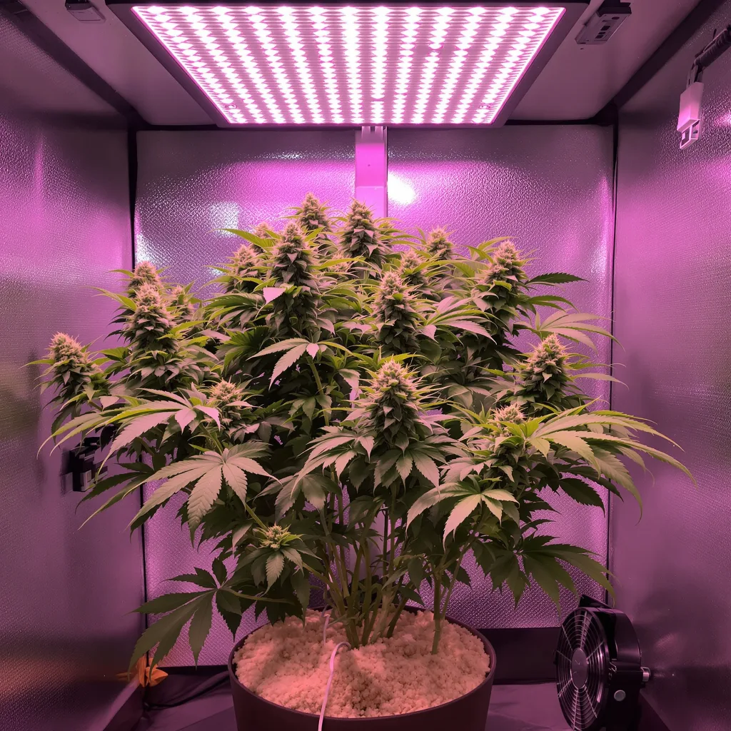 Plante de cannabis Blue Jack City en floraison — 90-130 cm féminisée