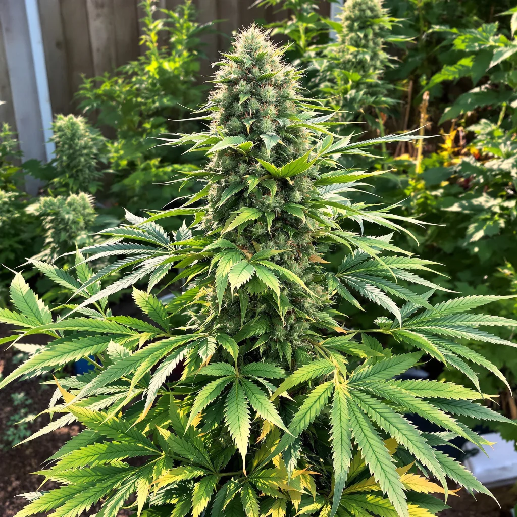 Blue Moon Rocks 72% indica / 28% sativa — fleur avec trichomes visibles