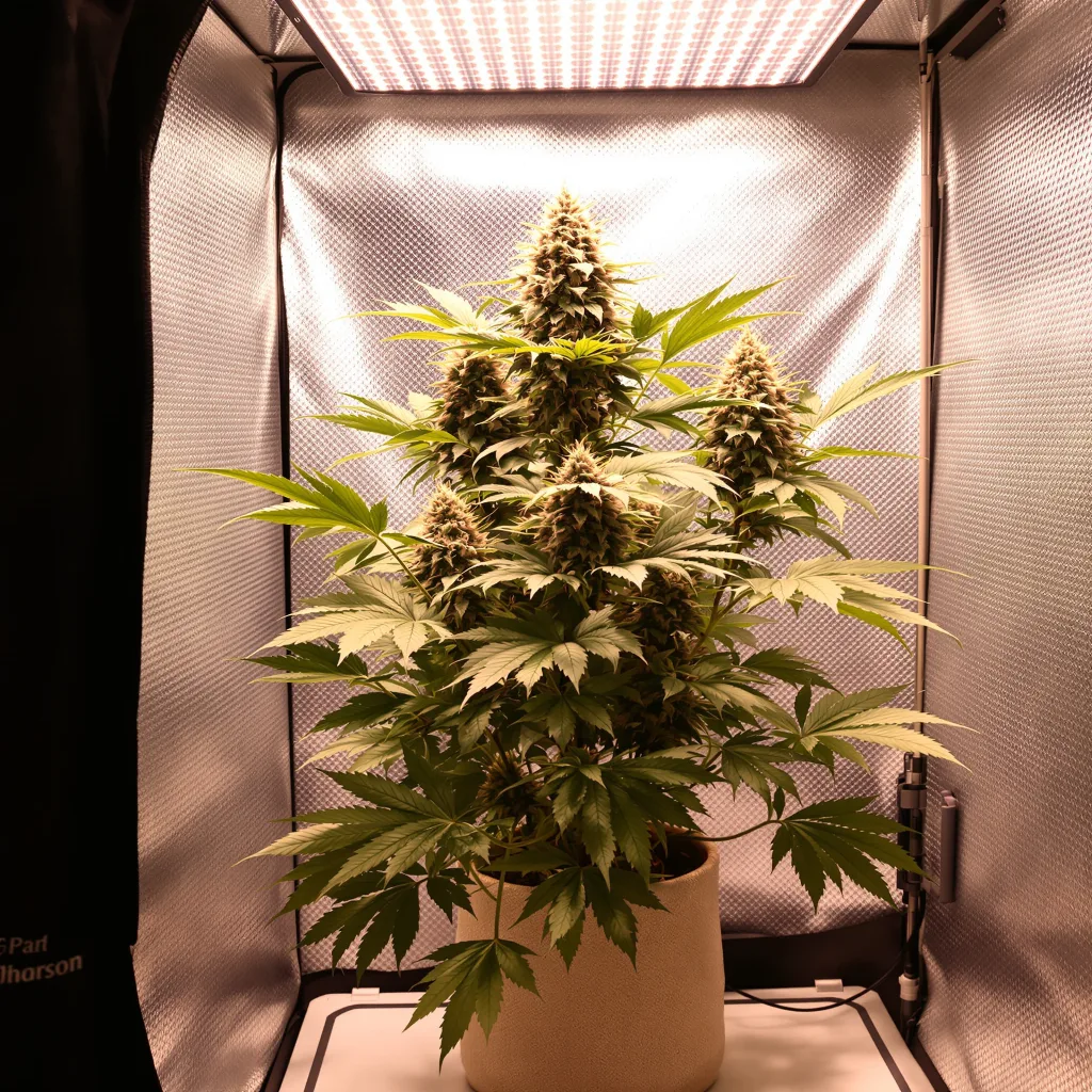 Plante de cannabis Blue Ox en floraison — 60-100 cm autofloraison