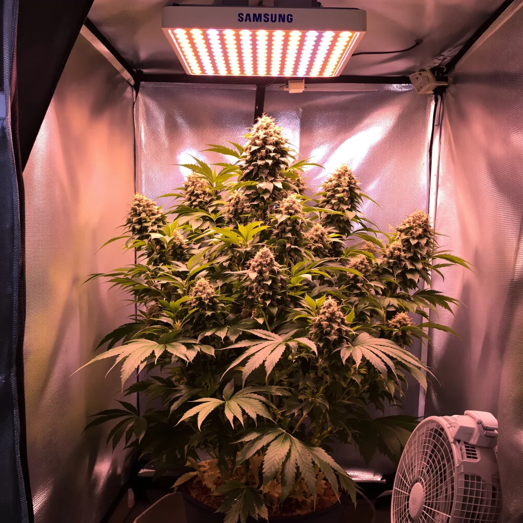 Plante de cannabis Blue Zkittlez en floraison — 90-130 cm féminisée