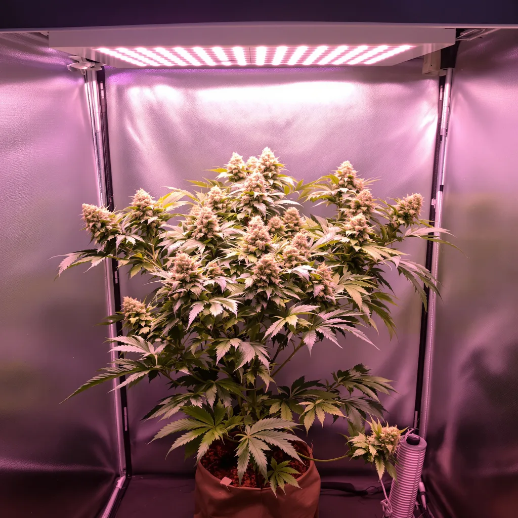 Plante de cannabis Blueberry en floraison — 60-100 cm autofloraison