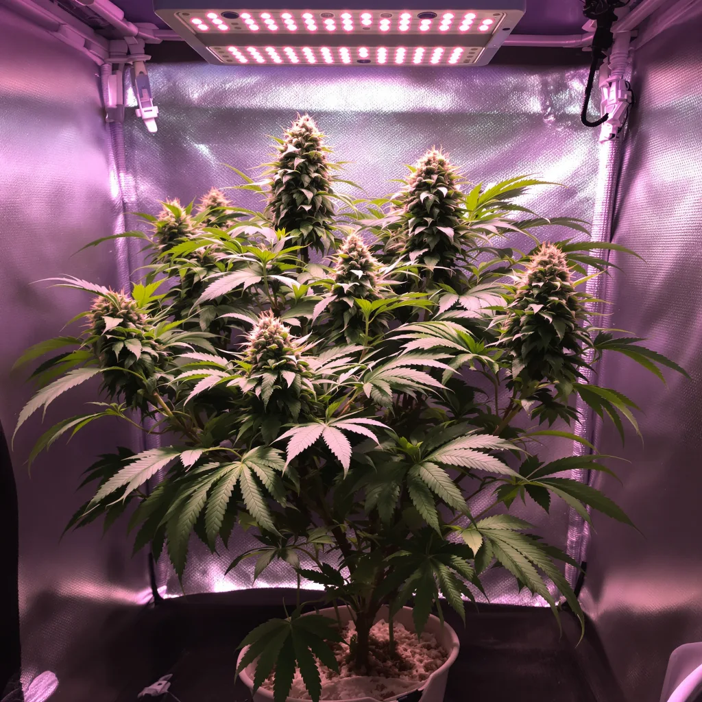 Plante de cannabis Blueberry Badazz OG en floraison — 90-130 cm féminisée