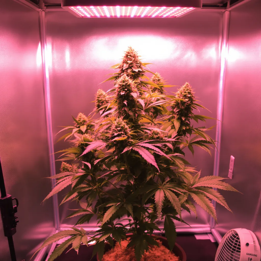 Plante de cannabis Blueberry en floraison — 90-130 cm féminisée