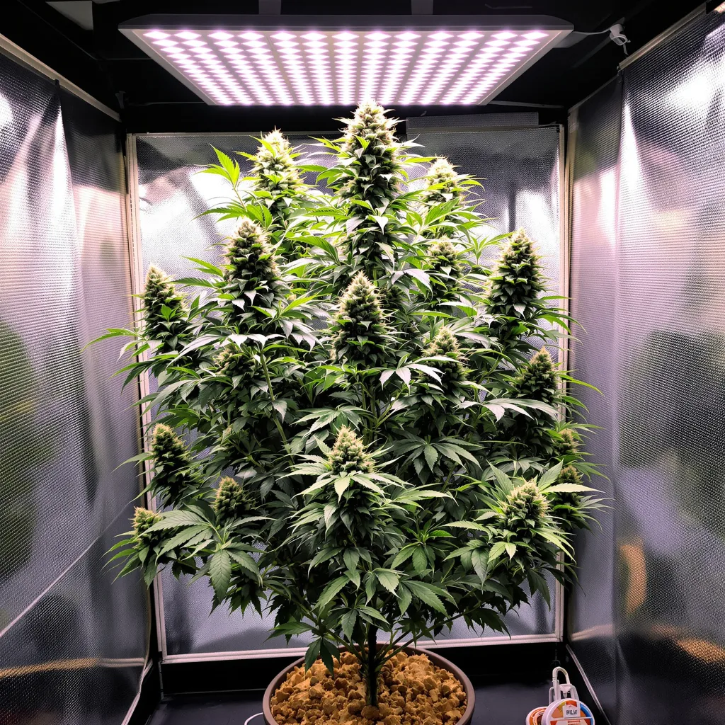 Plante de cannabis Brainwreck en floraison — 120-180 cm féminisée