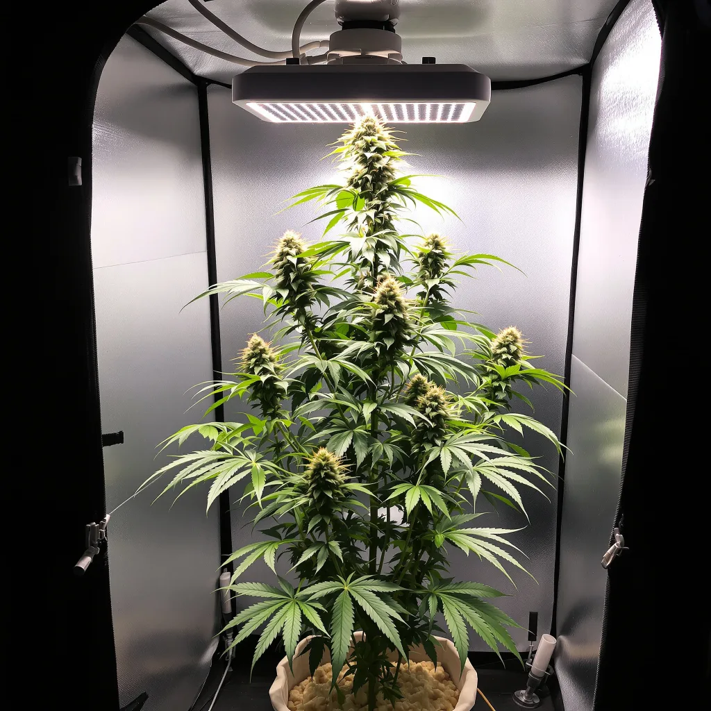 Plante de cannabis Bubblegum Haze en floraison — 150-200 cm féminisée