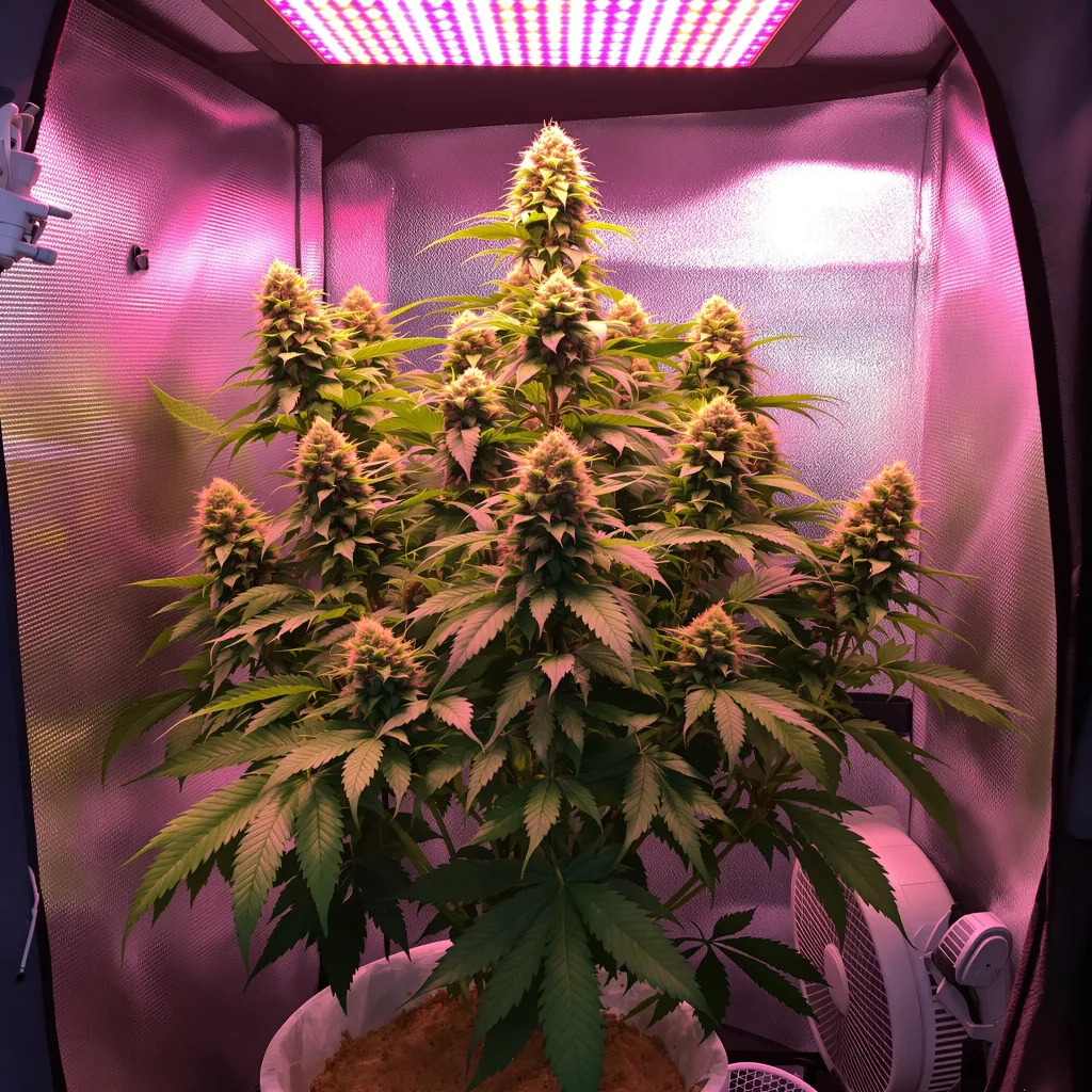 Plante de cannabis Burmese Kush en floraison — 120-180 cm féminisée