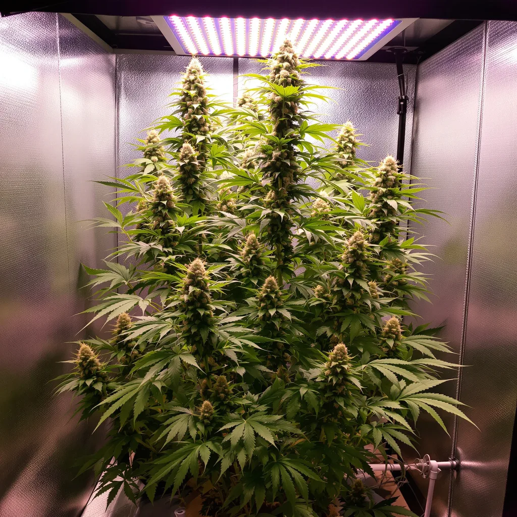 Plante de cannabis Cactus en floraison — 150-200 cm féminisée