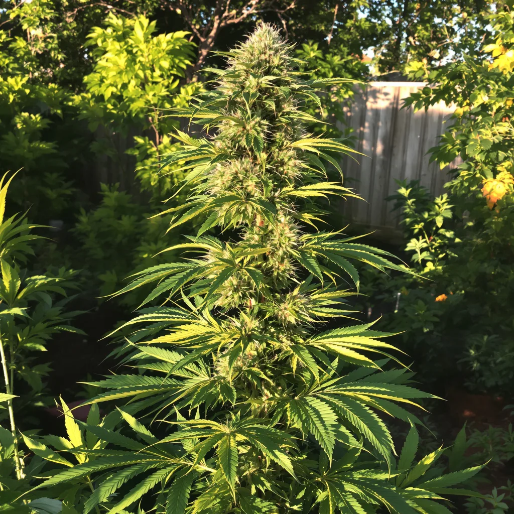 Cactus 20% indica / 80% sativa — fleur avec trichomes visibles