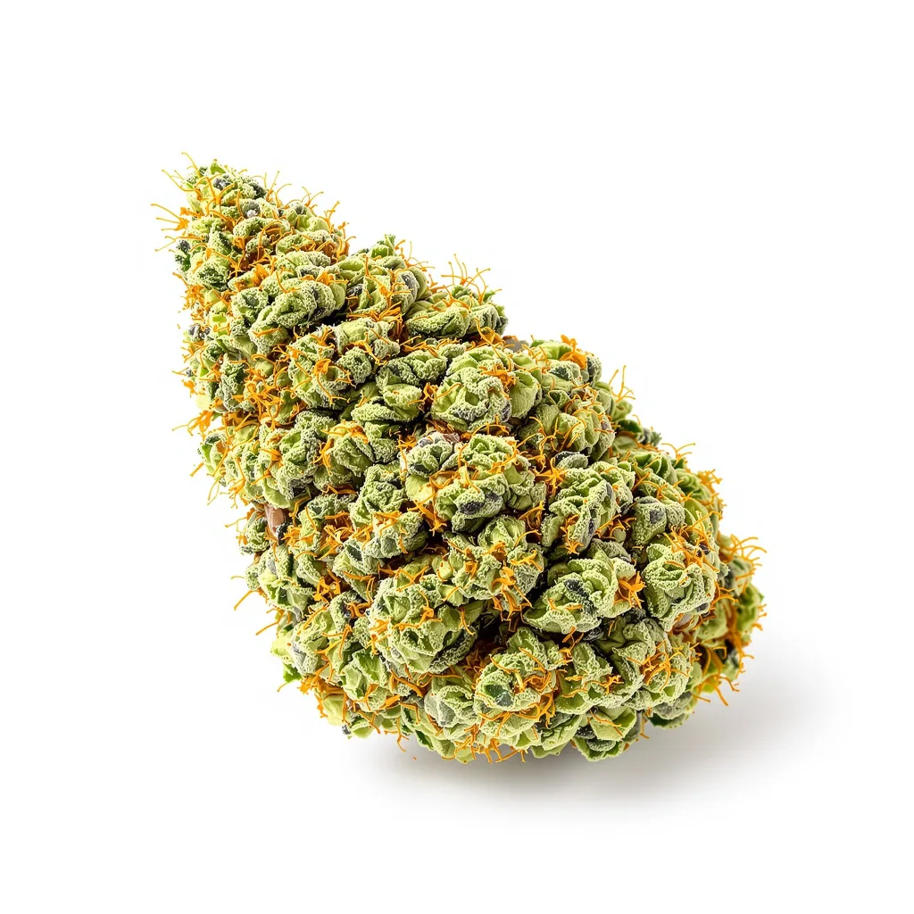 Cactus 20% indica / 80% sativa — fleur avec trichomes visibles