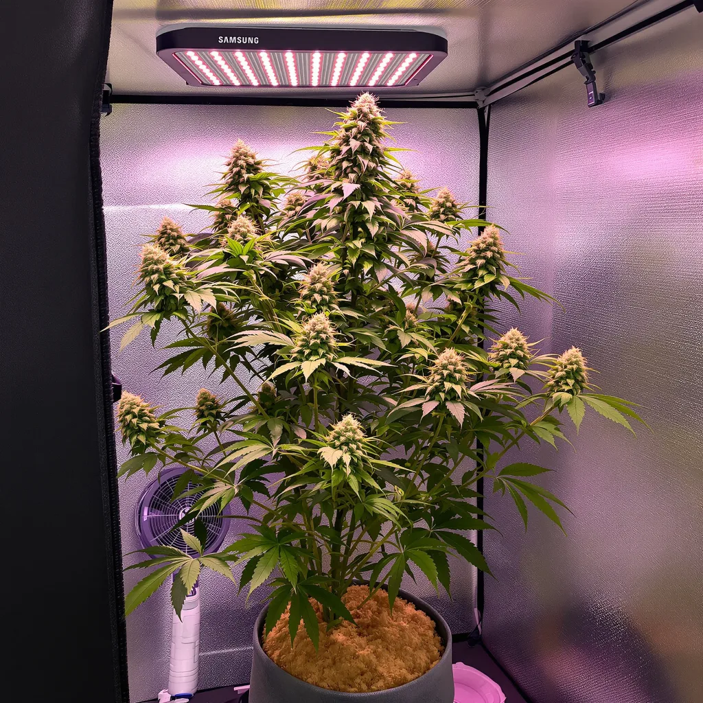 Plante de cannabis Cali Jack en floraison — 120-180 cm féminisée