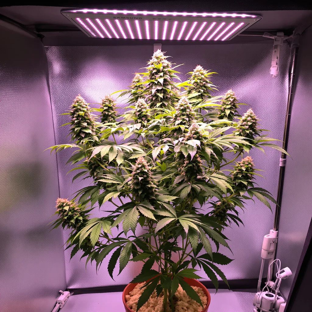 Plante de cannabis California Orange en floraison — 60-100 cm autofloraison