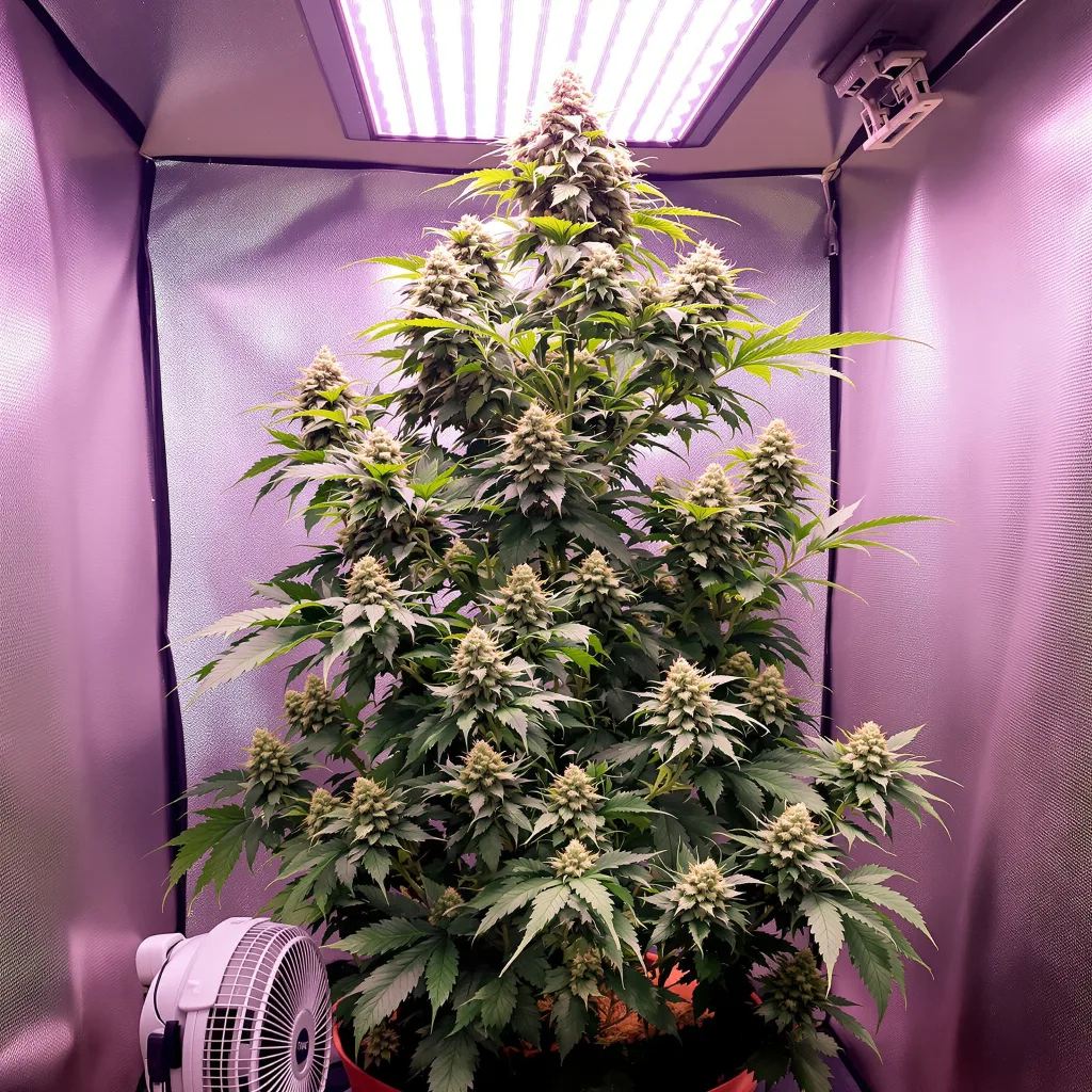Plante de cannabis Candy Kush en floraison — 60-100 cm autofloraison