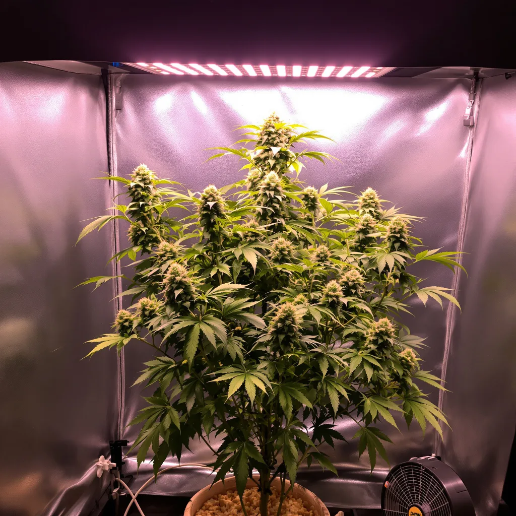 Plante de cannabis Candyland en floraison — 120-180 cm féminisée