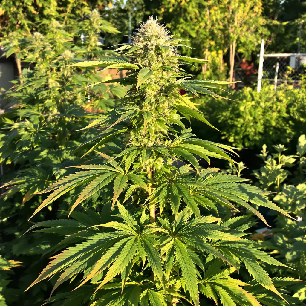 Cannatonic 84% indica / 16% sativa — fleur avec trichomes visibles