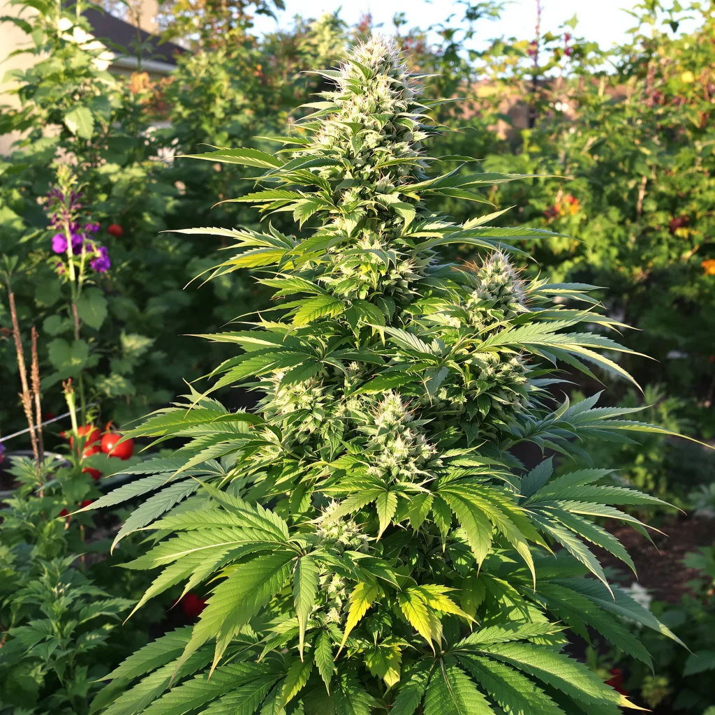 Casper OG 71% indica / 29% sativa — fleur avec trichomes visibles