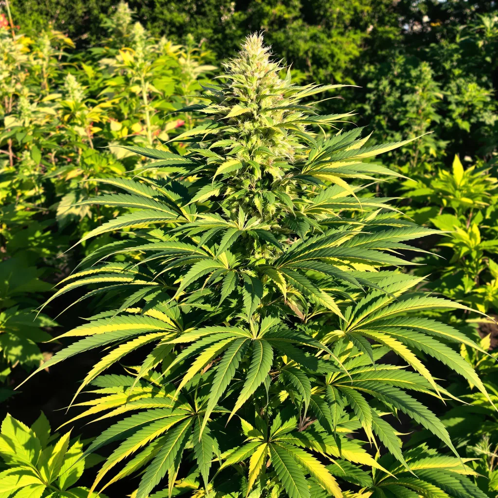 Casper OG 71% indica / 29% sativa — fleur avec trichomes visibles