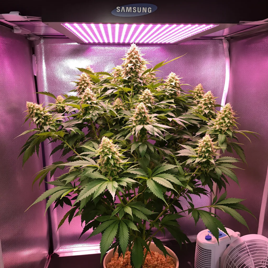 Plante de cannabis CBD 3D en floraison — 120-180 cm féminisée