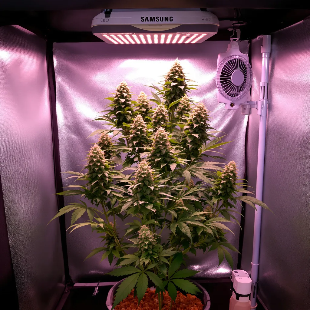Plante de cannabis CBD ACDC en floraison — 120-180 cm féminisée