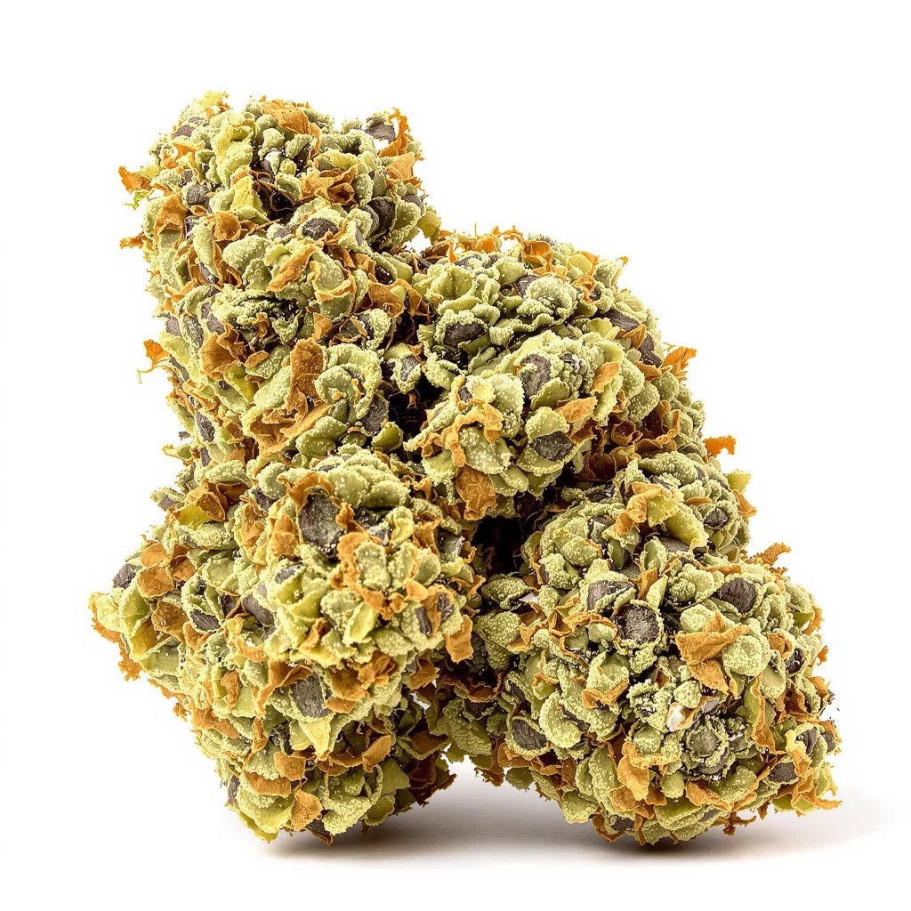 CBD ACDC 47% indica / 53% sativa — fleur avec trichomes visibles