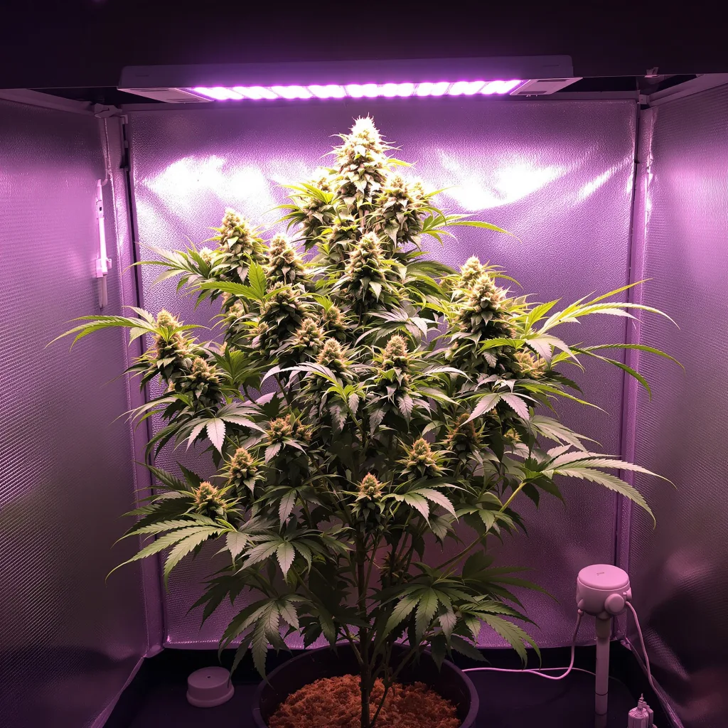 Plante de cannabis CBD Cream &amp; Cheese en floraison — 120-180 cm féminisée