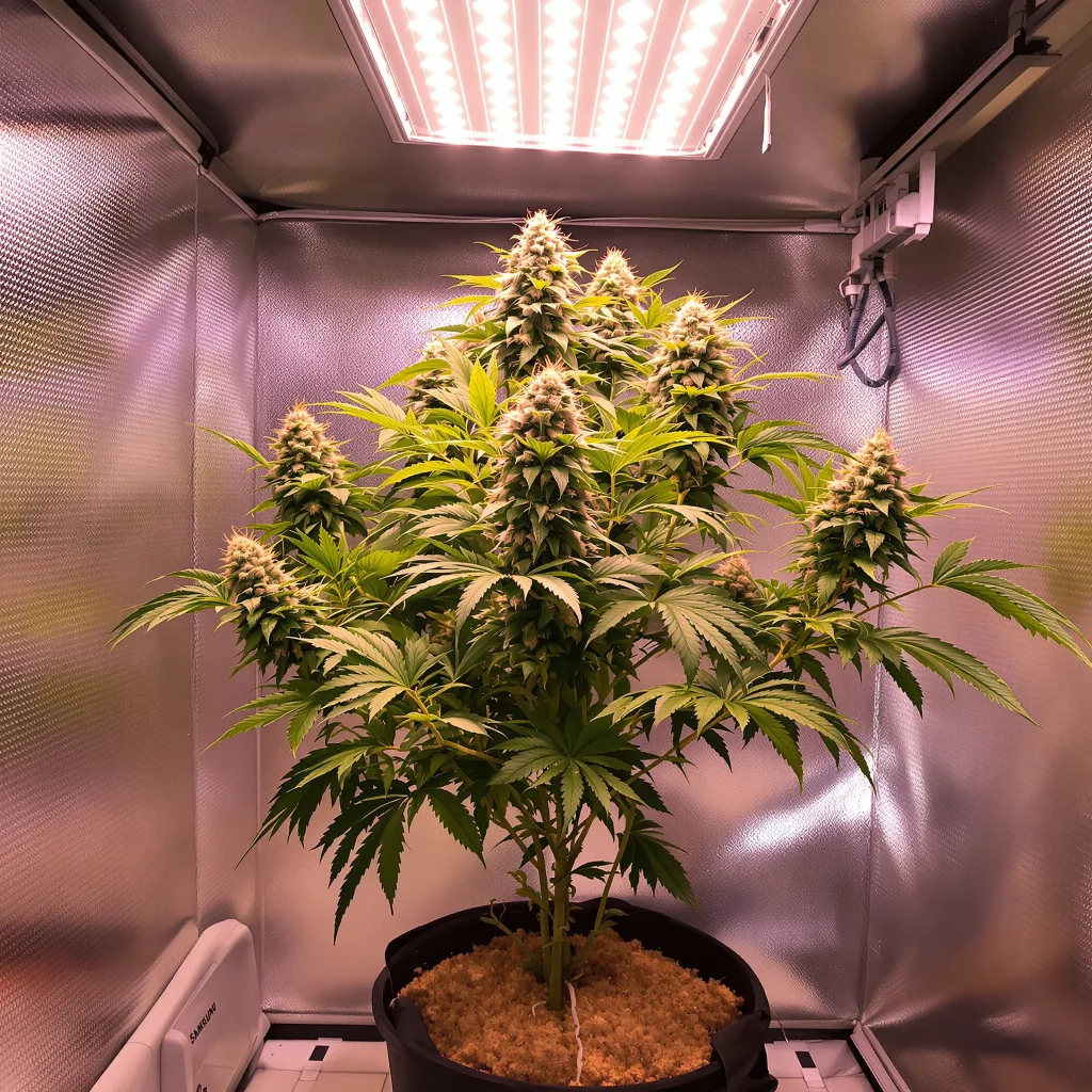 Plante de cannabis CBD Fast Eddy en floraison — 120-180 cm féminisée