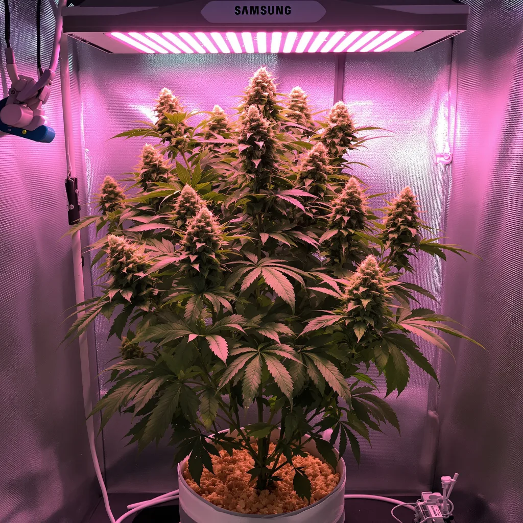 Plante de cannabis CBD Lemon Potion en floraison — 120-180 cm féminisée